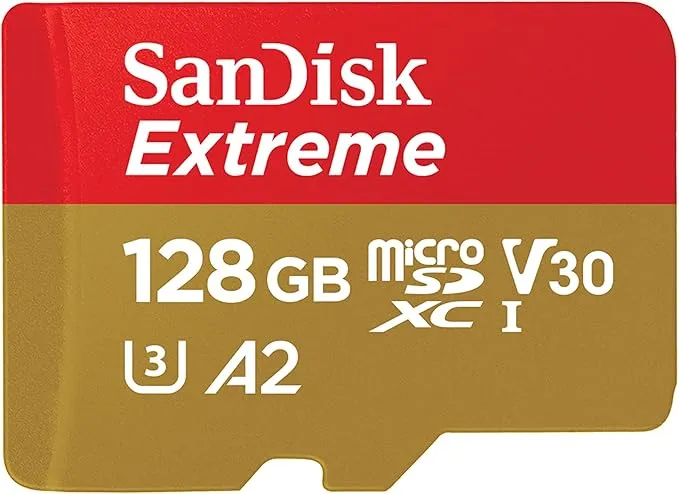 MicroSD SanDisk Extreme con adattatore SD incluso